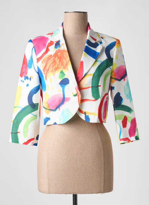 Boléro blanc HIPPOCAMPE pour femme