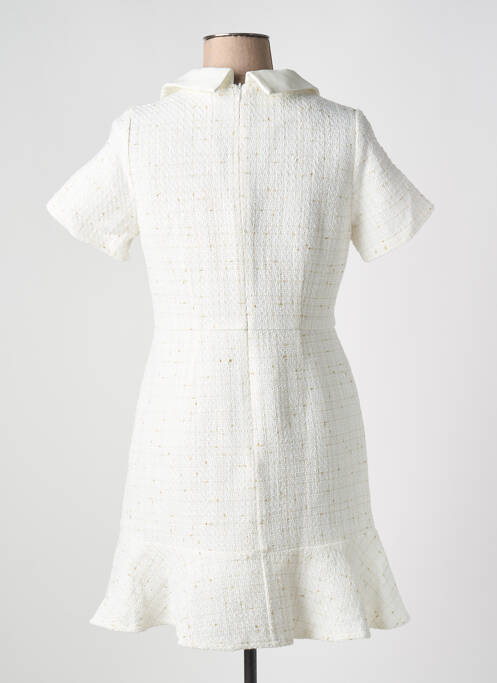 Robe courte blanc MARAISLISE pour femme