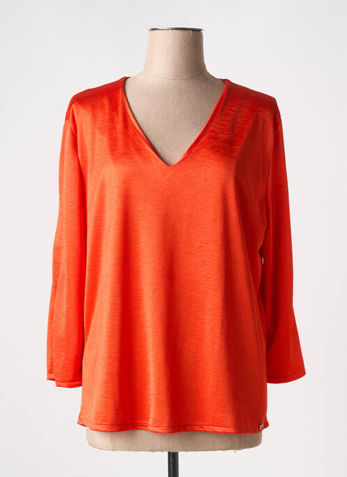 Top orange DANIELA COOL pour femme