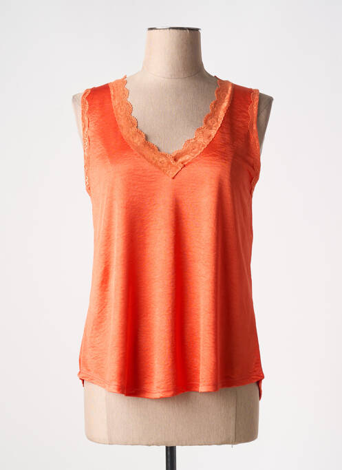 Top orange DANIELA COOL femme