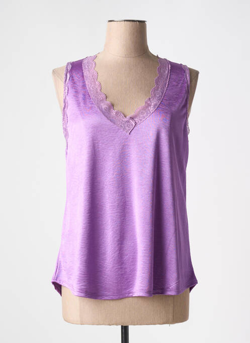 Top violet DANIELA COOL pour femme