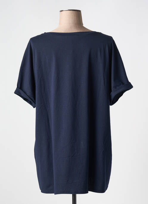 T-shirt bleu HALOGENE femme