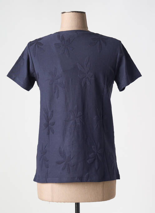 T-shirt bleu M.X.O pour femme