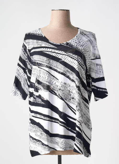 T-shirt noir GABRIELLA K. pour femme