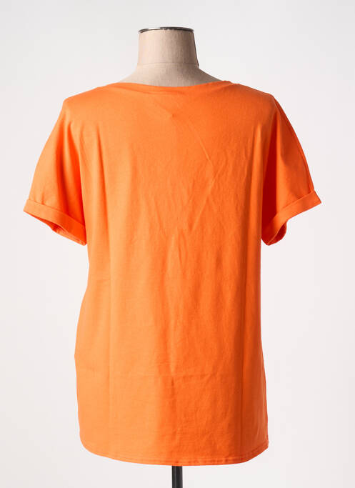 T-shirt orange HALOGENE pour femme