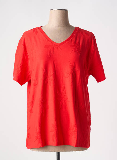 T-shirt rouge M.X.O pour femme
