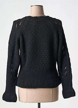 Pull stretch manches longues noir RINASCIMENTO femme