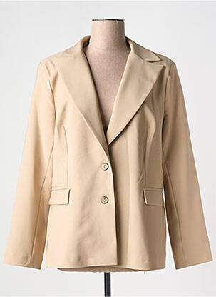 Blazer poches beige HALOGENE femme