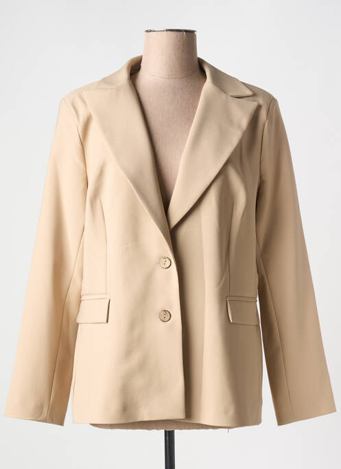 Blazer beige HALOGENE pour femme
