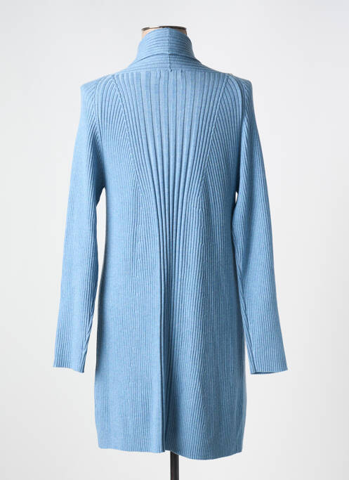 Gilet manches longues bleu TRIPODE pour femme