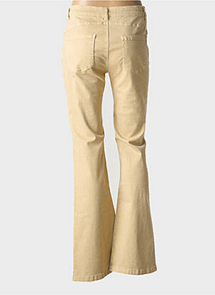 Jeans bootcut taille normale taille normale beige MELLY & CO femme