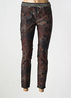 Jegging tissage denim taille normale noir ONADO femme