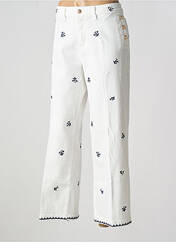 Jeans coupe large blanc ONADO pour femme seconde vue