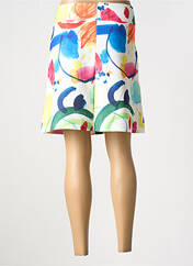 Jupe courte blanc HIPPOCAMPE pour femme seconde vue