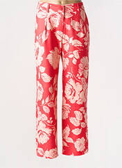Pantalon droit rouge HALOGENE pour femme seconde vue
