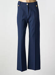 Pantalon flare bleu CHARMING GIRL BY SILIA pour femme seconde vue