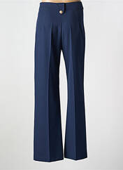 Pantalon flare bleu CHARMING GIRL BY SILIA pour femme seconde vue