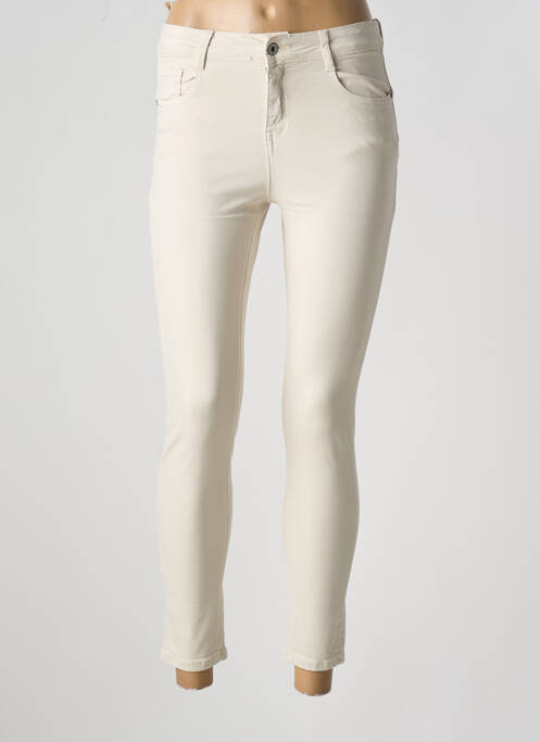 Jeans skinny beige DENIM pour femme