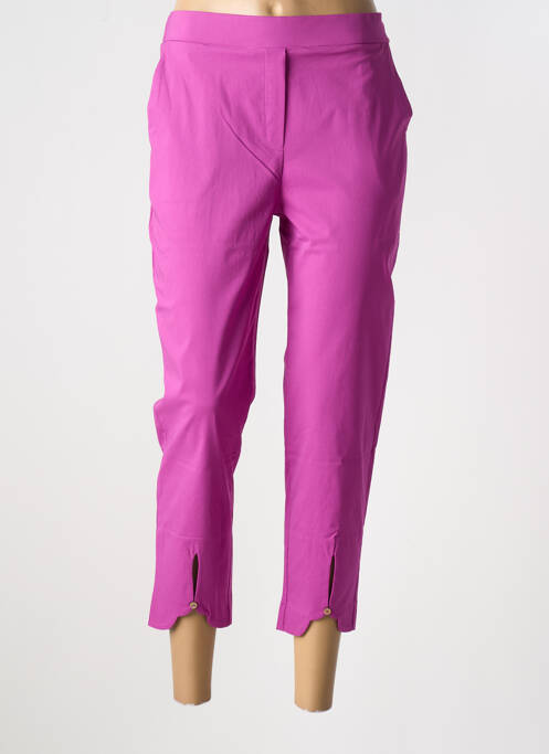 Pantalon 7/8 rose HALOGENE pour femme