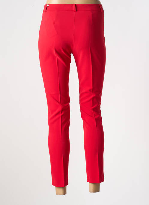 Pantalon 7/8 rouge RINASCIMENTO pour femme