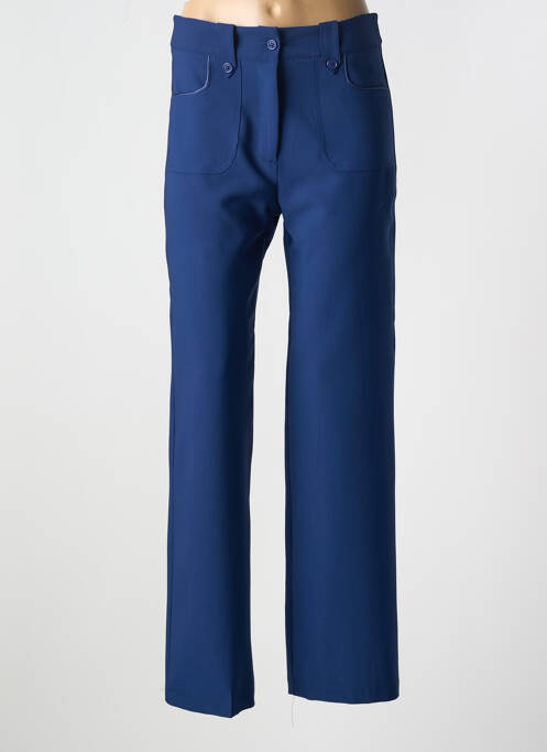 Pantalon droit bleu HALOGENE pour femme