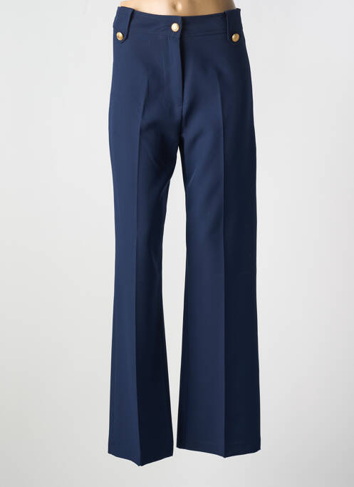 Pantalon flare bleu CHARMING GIRL BY SILIA pour femme