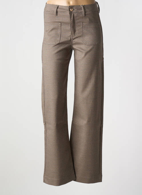Pantalon flare marron ONADO pour femme