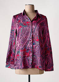 Chemisier coupe fluide manches longues rose SWEET MISS femme