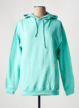 Sweat-shirt à capuche poches manches longues bleu JUST HOODS BY AWDIS femme