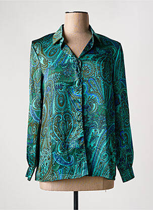 Chemisier vert SWEET MISS pour femme