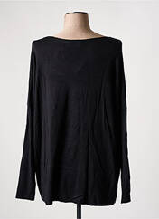 Pull noir MADE IN ITALY pour femme seconde vue