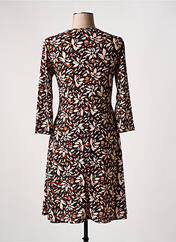 Robe mi-longue marron LE SINGE DE JULIE pour femme seconde vue