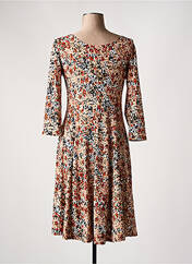 Robe mi-longue orange TIMI FEI pour femme seconde vue