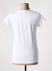 T-shirt blanc ANGELO BLU pour femme seconde vue