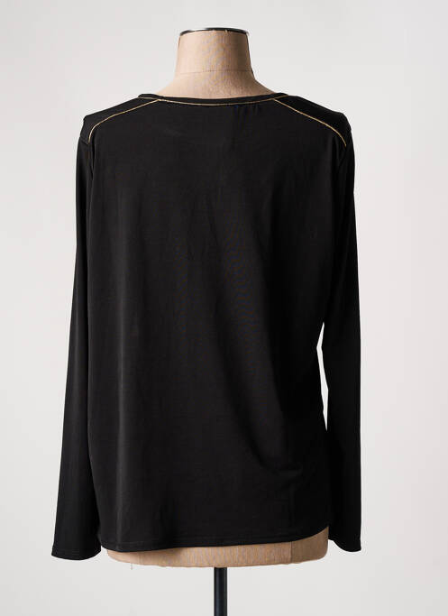 Blouse noir VICTORIA pour femme