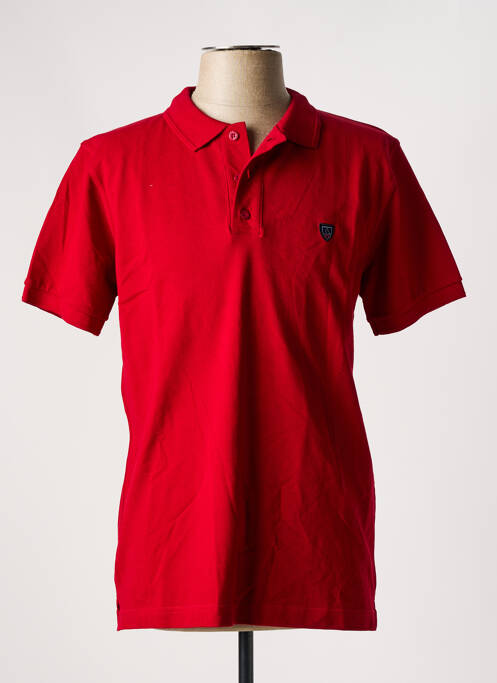 Polo rouge YACHT COLLECTION pour homme