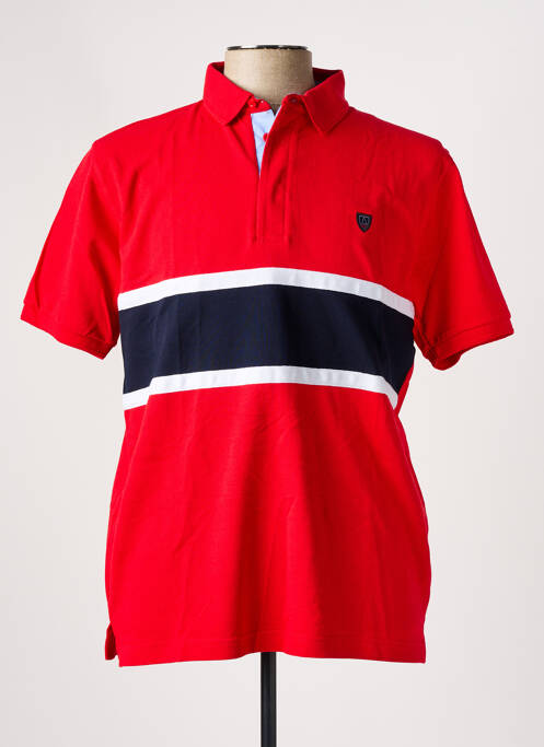 Polo rouge YACHT COLLECTION pour homme