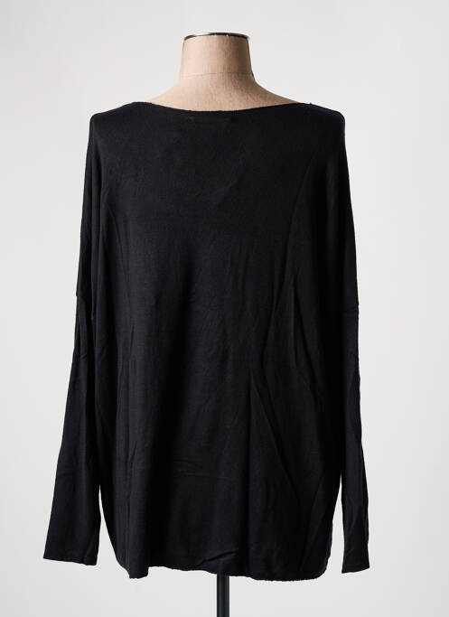 Pull noir MADE IN ITALY pour femme