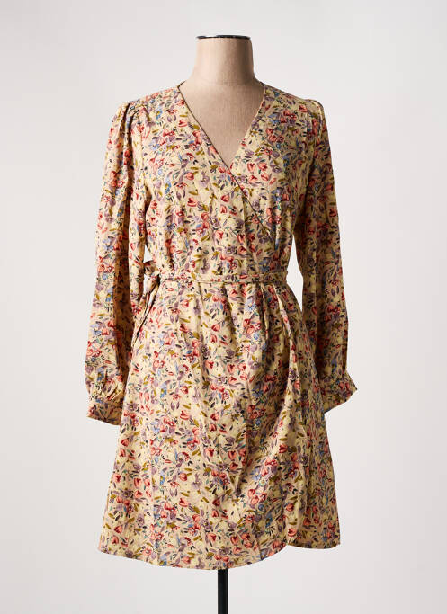 Robe courte beige IN APRIL 1986 pour femme