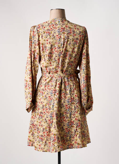 Robe courte beige IN APRIL 1986 pour femme