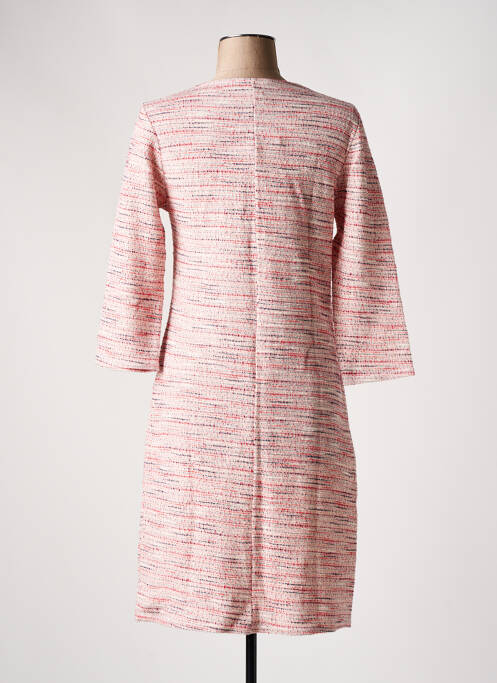 Robe mi-longue rose LE SINGE DE JULIE pour femme