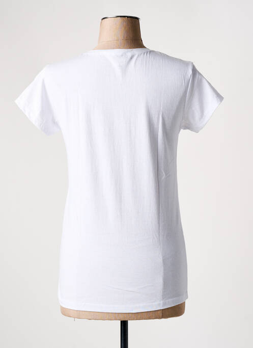T-shirt blanc ANGELO BLU pour femme