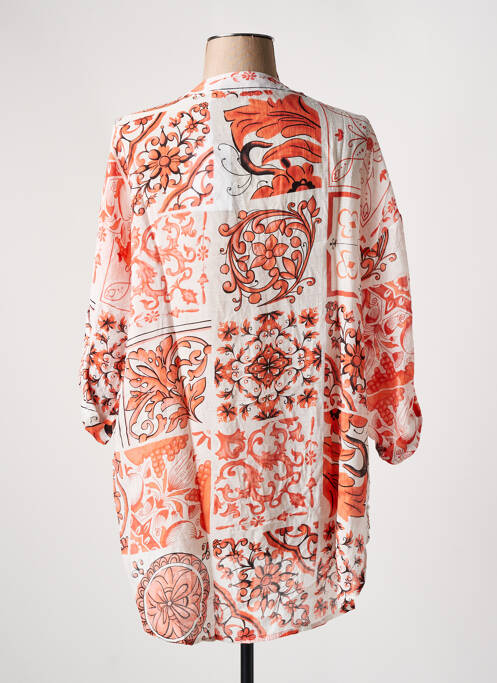 Tunique manches longues orange M&V femme