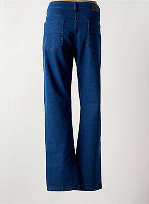 Jeans coupe droite stretch taille normale bleu WIN'S femme