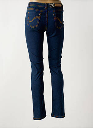 Jeans coupe slim stretch taille normale bleu ONADO femme
