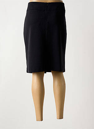 Jupe mi-longue stretch noir UN . C TOUT femme