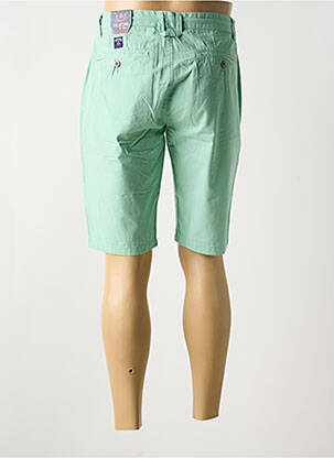 Bermuda tissage popeline taille normale vert WIN'S homme
