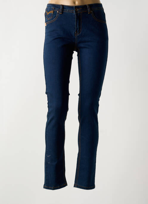 Jeans coupe slim bleu ONADO pour femme