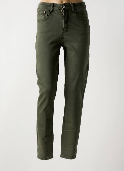 Jeans coupe slim vert ONADO pour femme