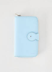 Portefeuille bleu CLIO BLUE pour femme seconde vue